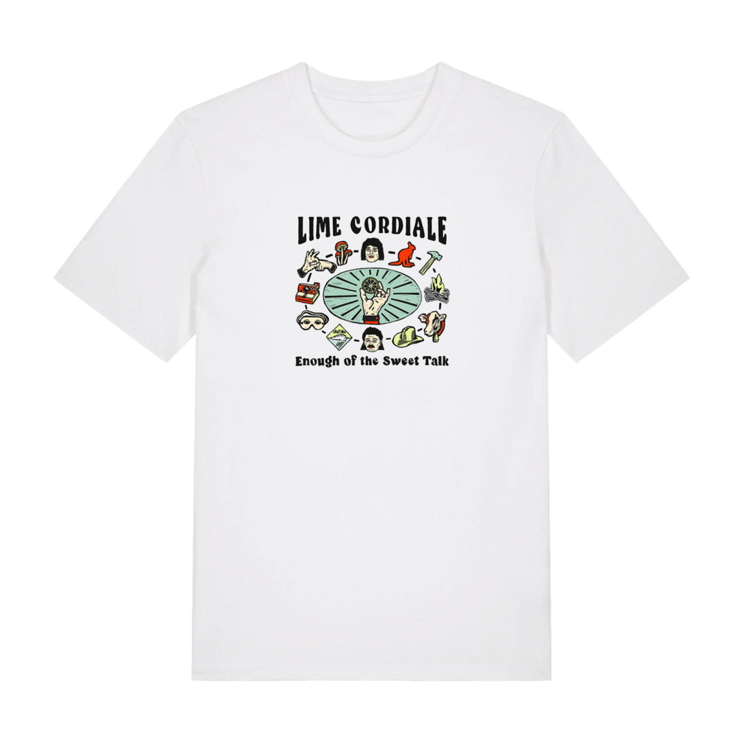 Enough Of The Sweet Talk Tee (White)