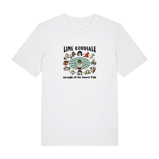 Enough Of The Sweet Talk Tee (White)